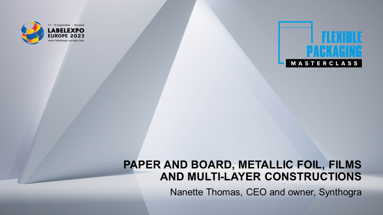 Paper and board, metallic foil, films and multi-layer constructions 